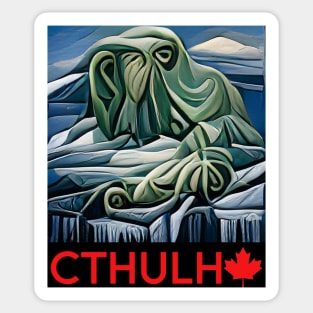 Cthulhu Canada Sticker